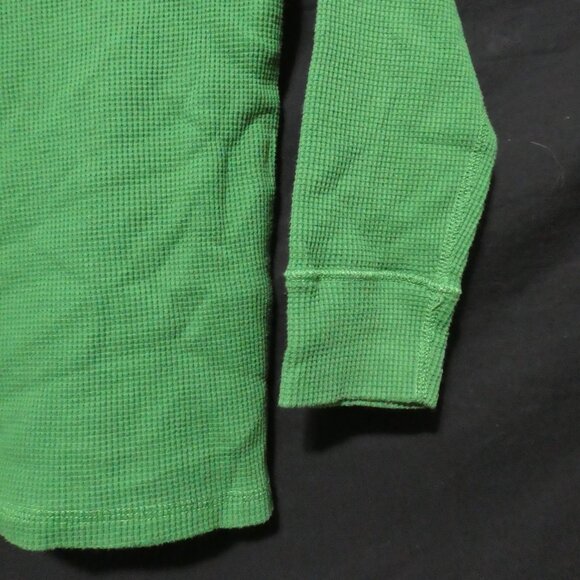 CHILDREN'S PLACE | medium 7/8 | Green Waffle Knit Long Sleeve Graphic Shirt - Picture 16 of 16